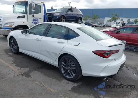 2025 Acura Tlx A-Spec Package z USA, uszkodzony, nr VIN 19UUB6F52SA002154
